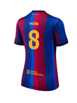 Barcelona Pedri Gonzalez #8 Heimtrikot für Frauen 2026-27 Kurzarm Barcelona Pedri Gonzalez #8 Heimtrikot für Frauen 2026-27 Kurzarm